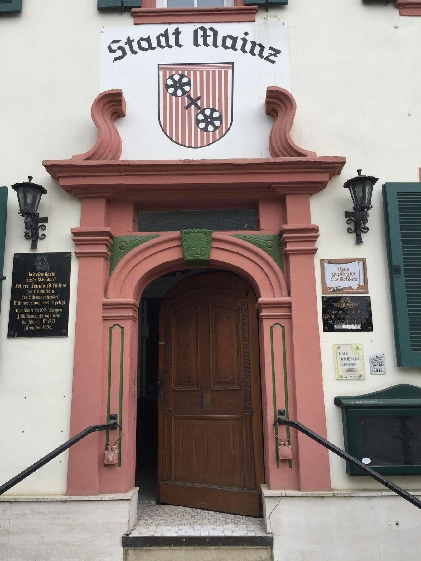Hotel Stadt Mainz Schwabenheim an der Selz Dış mekan fotoğraf